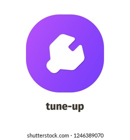 Tune-up vector icon for web and mobile applications