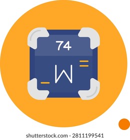 Tungsten vector Icon Design Illustration