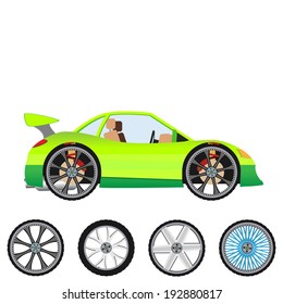 Tuning cars set