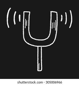 tuning fork doodle