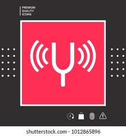 Tuning fork icon