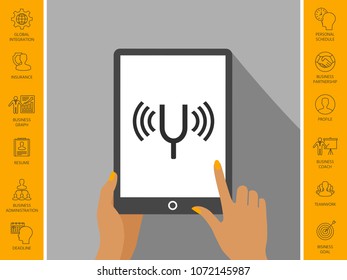 Tuning fork icon