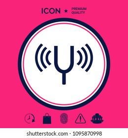 Tuning fork icon