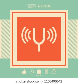 Tuning fork icon