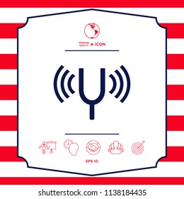 Tuning fork icon