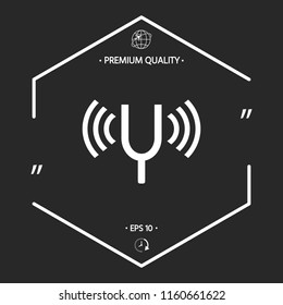 Tuning fork icon