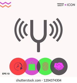 Tuning fork icon