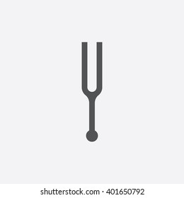 Tuning Fork Icon.