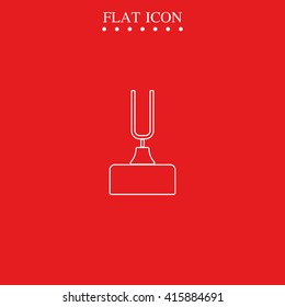 Tuning fork icon.