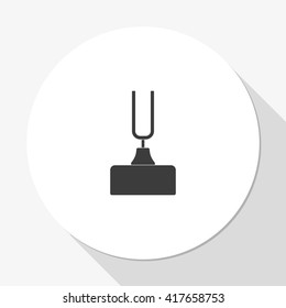 Tuning fork icon.