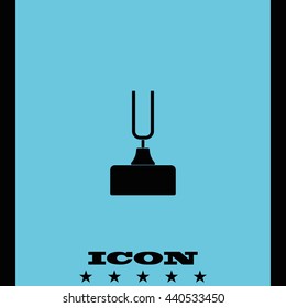 Tuning fork icon.