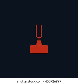 Tuning fork icon.