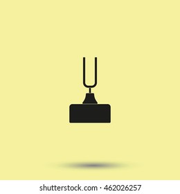 Tuning fork icon.