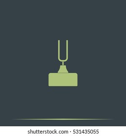 Tuning fork icon.