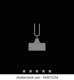 Tuning fork icon.
