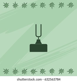 Tuning fork icon.