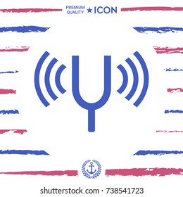Tuning fork icon