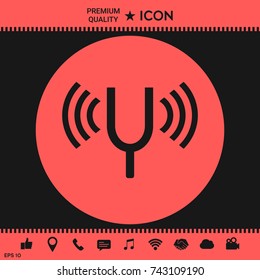 Tuning fork icon