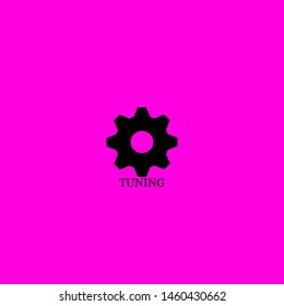 tuning icon sign signifier vector
