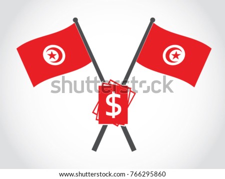 Tunisia Emblem Dollar Bill