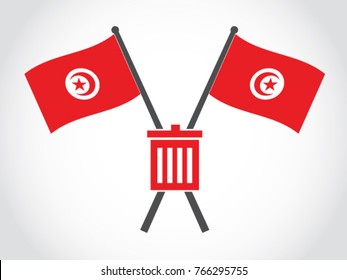 Tunisia Emblem Dump City