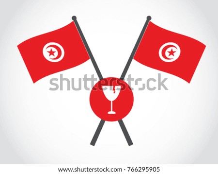 Tunisia Emblem Fragile