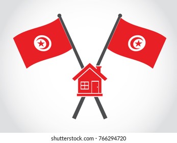 Tunisia Emblem Home