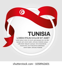Tunisia flag background