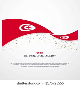 Tunisia Happy independence day Background