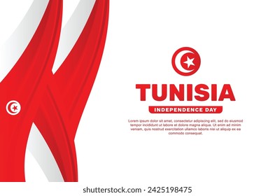 Evento de fondo del Día de la Independencia de Túnez
