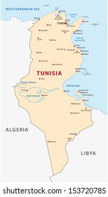 Tunisia Map