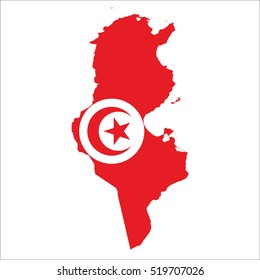 Tunisia map svg