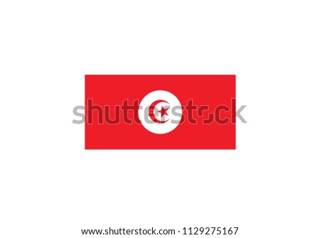 Tunisia national flag coat of arms country emblem state symbol