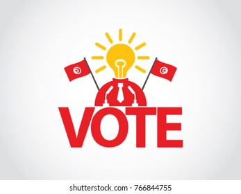 Tunisia Podium Bright Idea Politician Speech Election