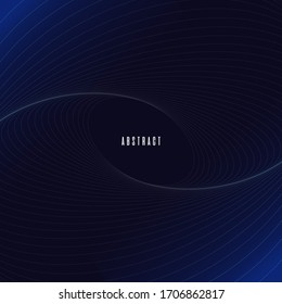 Tunnel abstract. Twisted colored circle 3d. Twisted lines. gradient logo. Sphere 3d