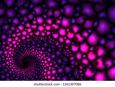 Tunnel abstract wirlpool, dark spiral background