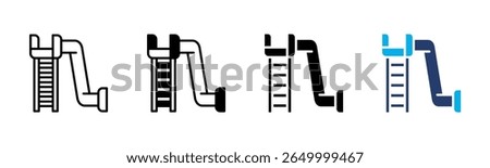 Tunnel icon sheet multiple style collection