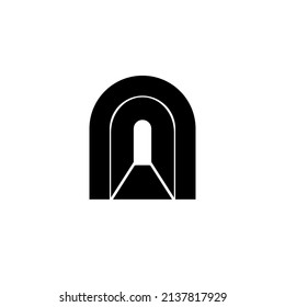 tunnel icon vector design templates 
