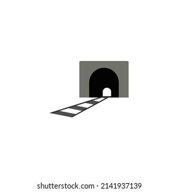 plantillas de diseño de vectores de iconos de túnel 