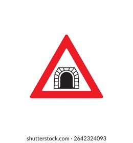 tunnel illustration symbol sign vector