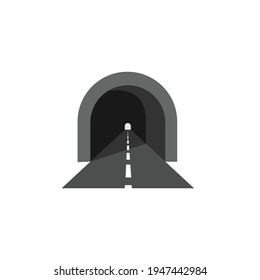 tunnel logo stock vector template