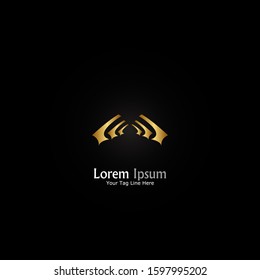 "Tunnel". Minimalist, simple,digital and modern logo design.