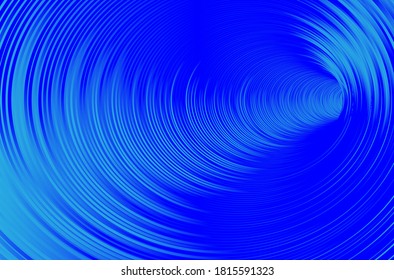 Tunnel or wormhole. Digital wireframe tunnel. 3D tunnel grid. Background abstract vector image