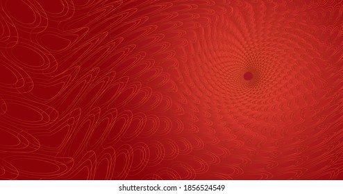 Tunnel or wormhole. Digital wireframe tunnel. 3D tunnel grid. Background abstract vector image