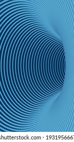 Tunnel or wormhole. Digital wireframe tunnel. 3D tunnel grid. Background abstract vector image. Modern screen vector design for mobile