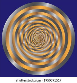 Tunnel or wormhole. Digital wireframe tunnel. 3D tunnel grid. Background abstract vector image