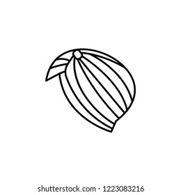 turban icon. Element of hat icon for mobile concept and web apps. Thin line turban icon can be used for web and mobile