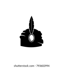 turban icon. Elements of Indian Culture icon. Premium quality graphic design. Signs, outline symbols collection icon for websites, web design, mobile app, info graphic on white background