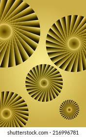 Turbine abstract background. 