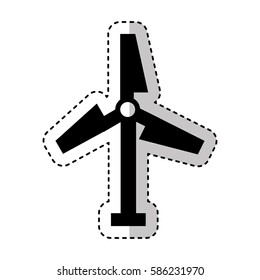 turbine air energy icon